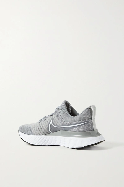 Shop Nike React Infinity Run 2 Flyknit Sneakers In Gray