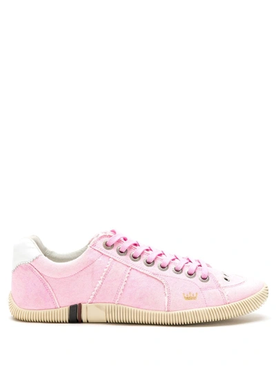 Shop Osklen Riva Lona Stone Trainers In Rosa