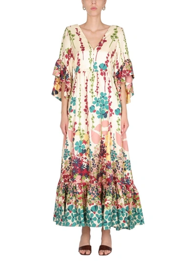 Shop La Doublej Beautiful Dress In Multicolour