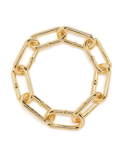 Shop Bottega Veneta Chain-link Bracelet In 金色