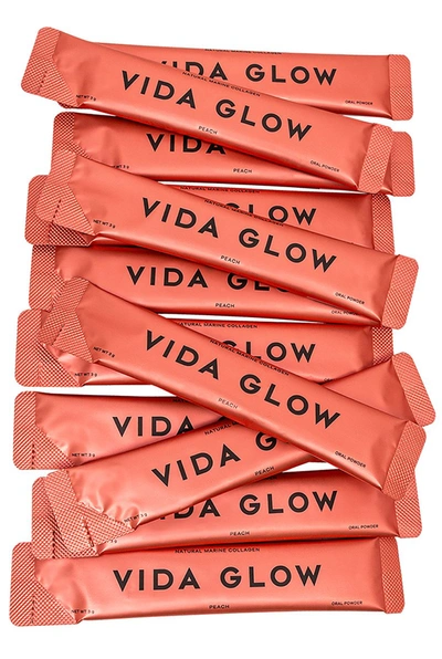 Shop Vida Glow Natural Marine Collagen Sachets Peach