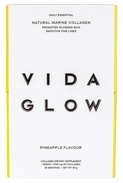 Shop Vida Glow Natural Marine Collagen Sachets Pineapple