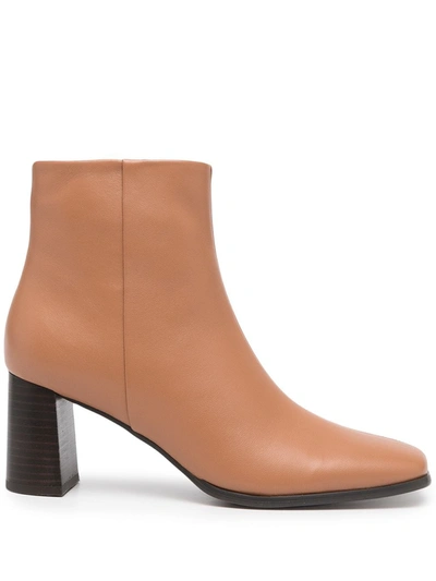 Senso Eadie I Leather Ankle Boots In 褐色