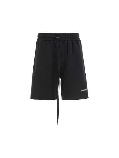 Shop Domrebel Bermuda Shorts In Black
