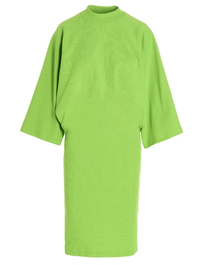 Shop Attico Dress In Green