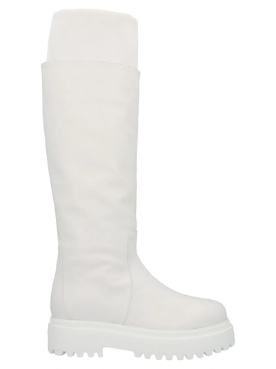 Shop Le Silla Ranger Shoes In White