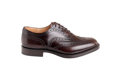 Shop Church's Burwood Shoes Oxford Brogue In Brown