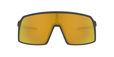 Shop Oakley Sutro Prizm 24k Shield Mens Sunglasses Oo9406 940605 37 In N/a