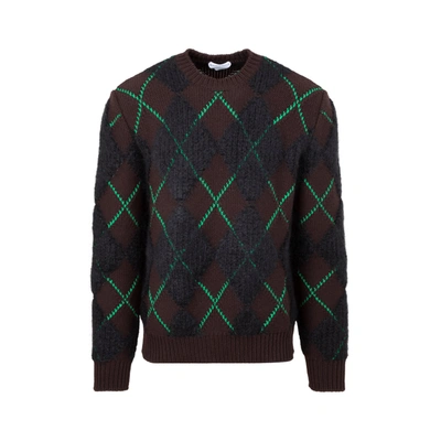 Shop Bottega Veneta Wool Sweater In Brown