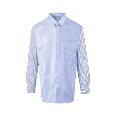 Shop Comme Des Garçons Shirt Comme Des Garçons Cotton Shirt In Multicolour