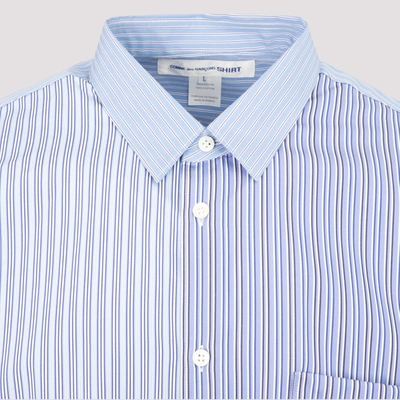 Shop Comme Des Garçons Shirt Comme Des Garçons Cotton Shirt In Multicolour