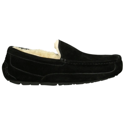 Ugg Moccasins Ascot In Black/black