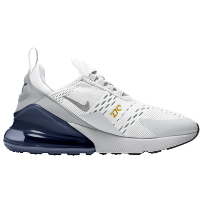 Shop Nike Boys  Air Max 270 In White/midnight Navy/university Gold