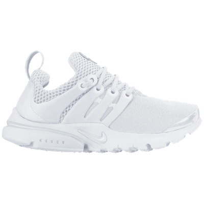 Shop Nike Boys  Presto In White/white/white