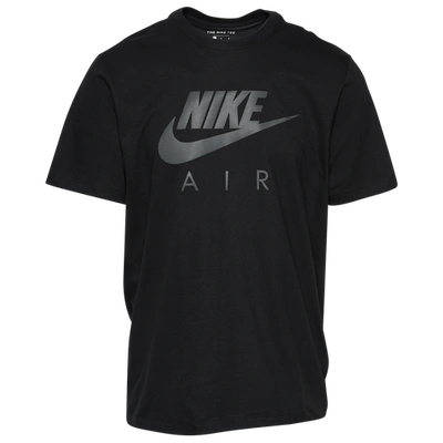 Nike Mens Air Reflective T-shirt In Black/black | ModeSens