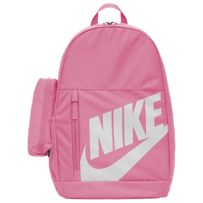 Shop Nike Boys  Elemental Backpack In Sunset Pulse/white