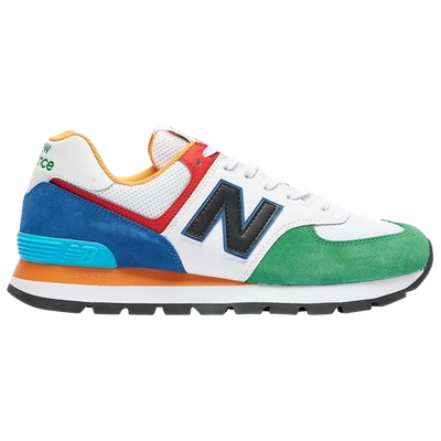 New Balance 574 Rugged In Black varsity Green ModeSens