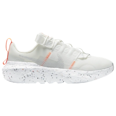 Nike Women's Crater Impact Running Sneakers In White/white