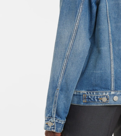 Shop Maison Margiela Denim Jacket In Blue