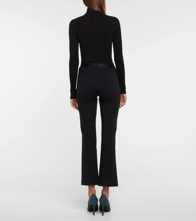 Shop Wolford Grazia Pants In Black