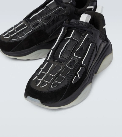 Shop Amiri Skeleton Low-top Sneakers In Black