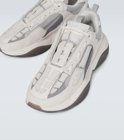 Shop Amiri Skeleton Low-top Sneakers In White