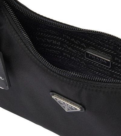 Prada Re-edition 2000 Re-nylon Shoulder Bag In Black