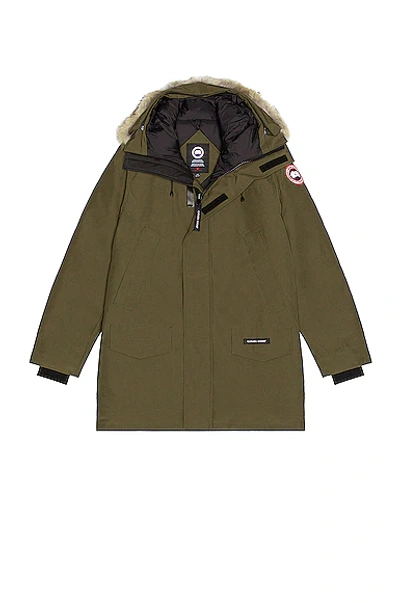 Shop Canada Goose Langford Parka In Military Green