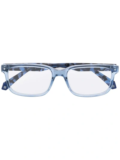 Shop Polaroid Quare-frame Sunglasses In Blau