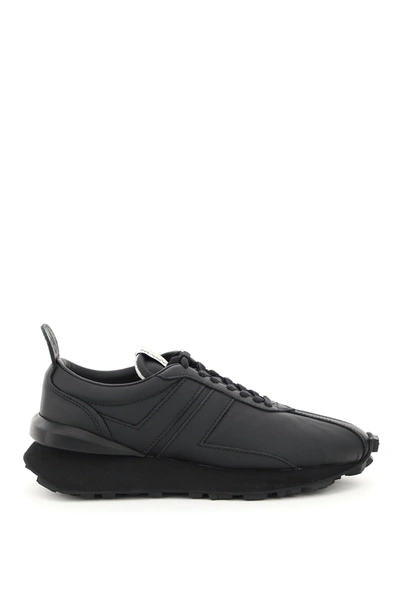 Shop Lanvin Bumper Sneakers In Black