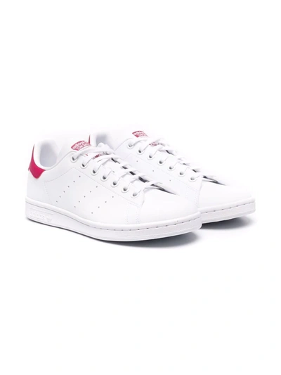Shop Adidas Originals Stan Smith Low Top Sneakers In White