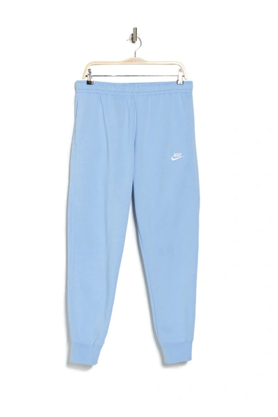 Shop Nike Sportswear Men's Club Pocket Fleece Joggers In Pychbl/white