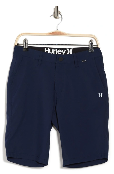 Shop Hurley Hybrid Walking Shorts In Blue