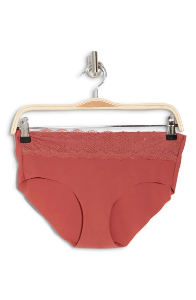 Shop B.tempt'd By Wacoal B.bare Hipster Panties In Marsala