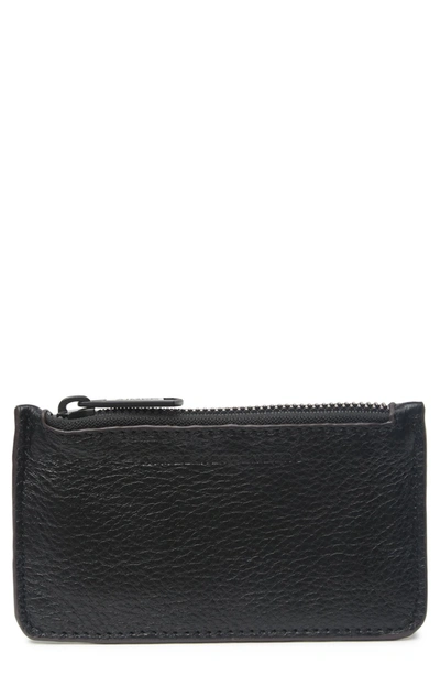Shop Aimee Kestenberg Melbourne Leather Wallet In Black W/ Black