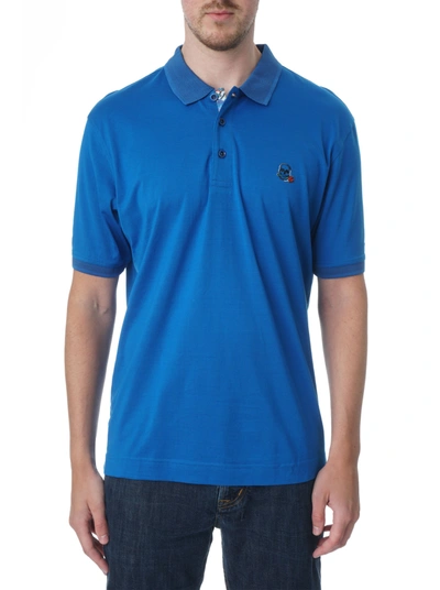 Shop Robert Graham Archie Performance Polo In Sapphire