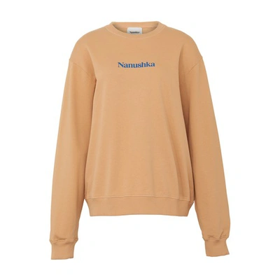 Shop Nanushka Remy Sweatshirt In Apricot