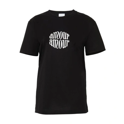 Shop Patou Amour Amour T-shirt In Black