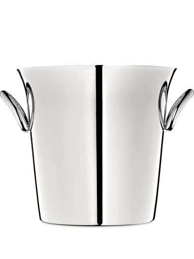 Christofle Silver-plated Vertigo Two-bottle Champagne Cooler In Silver