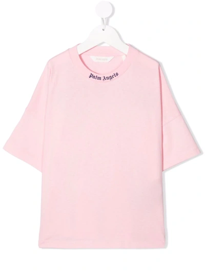 Pink palm angels best sale shirt