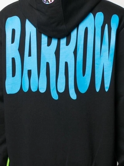 Shop Barrow Jersey Hoodie With Smile In Black