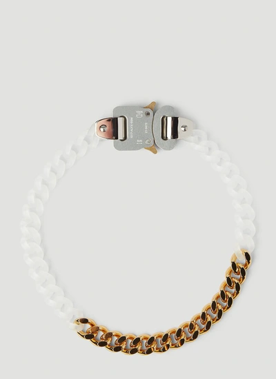 Shop Alyx 1017  9sm Chain Buckle Choker Necklace In Multi