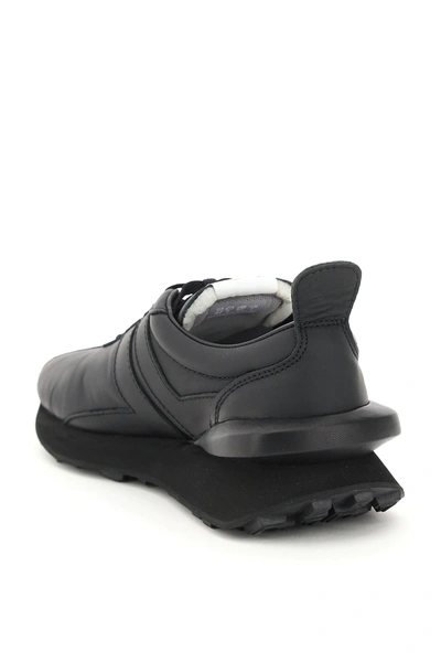Shop Lanvin Bumper Sneakers In Black