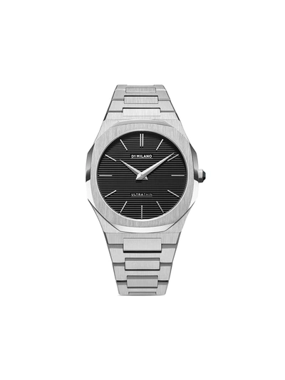 Shop D1 Milano Ultra Thin 40mm In Schwarz