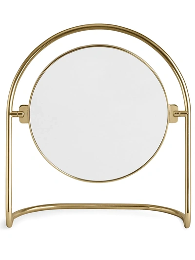 Shop Menu Nimbus Table Mirror In Polished Brass
