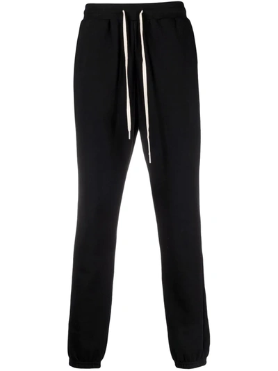 Shop John Elliott La Drawstring Sweatpants In 黑色