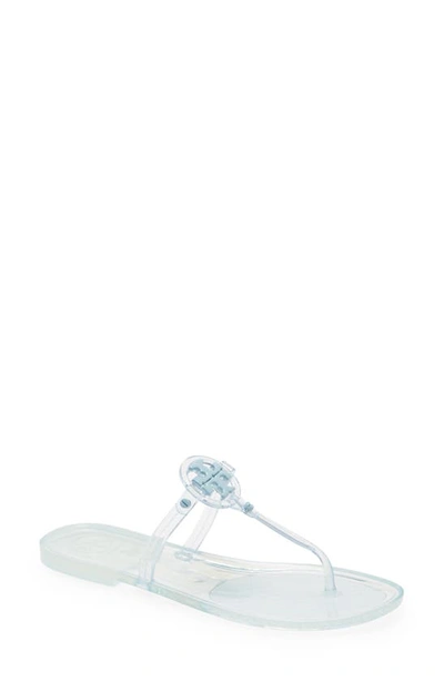 Tory Burch Mini Miller Jelly Thong Sandals In Blue | ModeSens