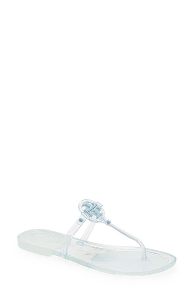 Light blue tory shop burch miller sandals