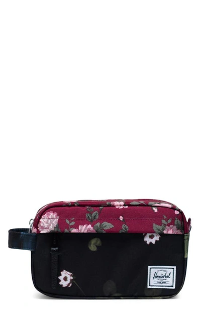 Shop Herschel Supply Co Chapter Carry-on Dopp Kit In Fine China Floral