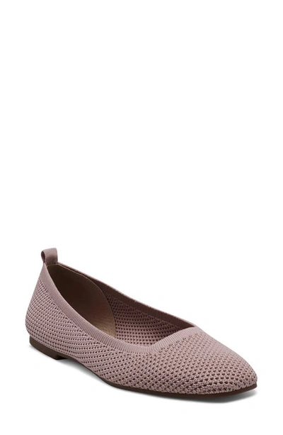 Shop Lucky Brand Daneric Ballet Flat In Cameo Rose Textile